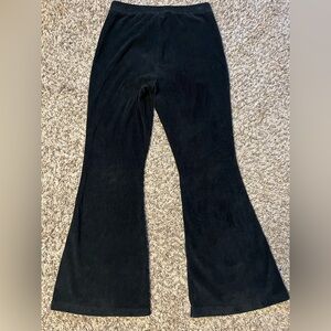 Aerie Groove On Rib Velour Flares